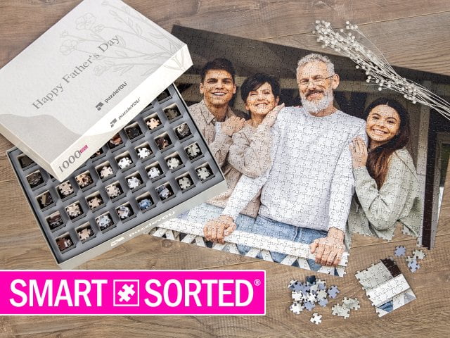 SMART SORTED® - puzzle-niespodzianka na Dzień Ojca