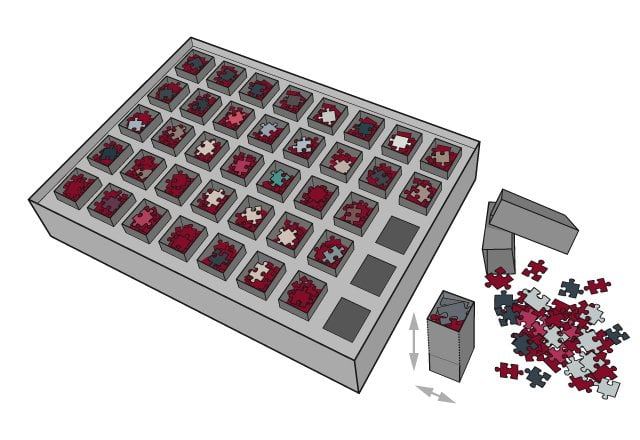 Wielkość 40 pudełeczek SMART