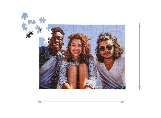 Wielkość ułożonych puzzli