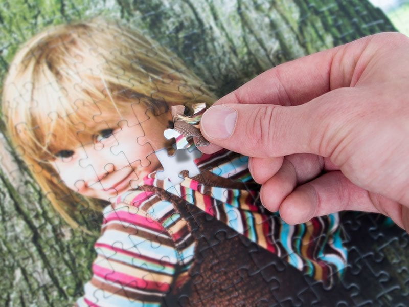 Technika wykrawania fotopuzzli