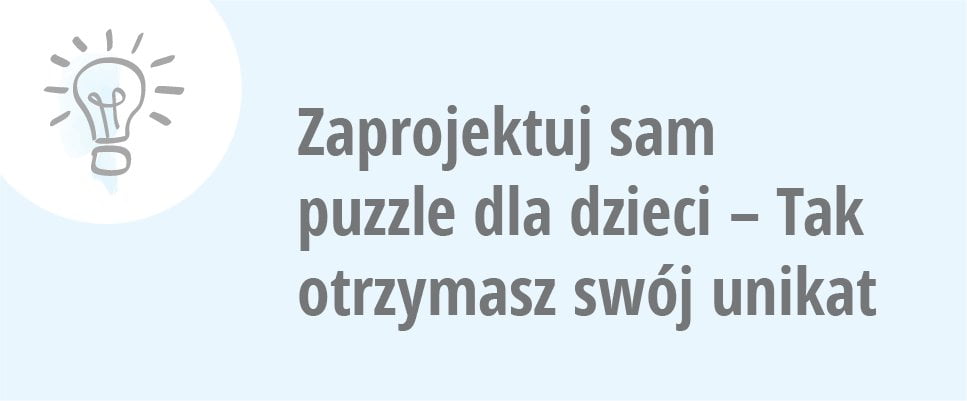 Zaprojektuj sam puzzle dla dzieci