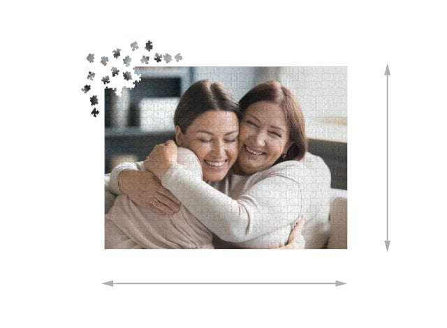 Wielkośc ułożonych puzzli